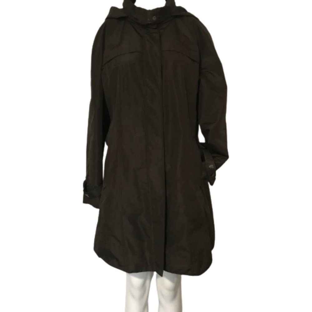 Fen-Nelli Size 12 Brown Hooded Jacket
